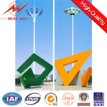 China Piazza 15m High Mast Poles with 2000W Metal Halid Lamp